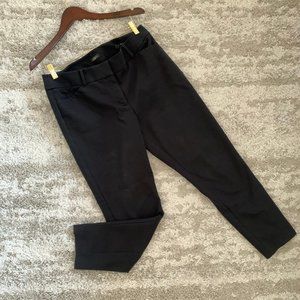 LOFT Julie Skinny Black Pant